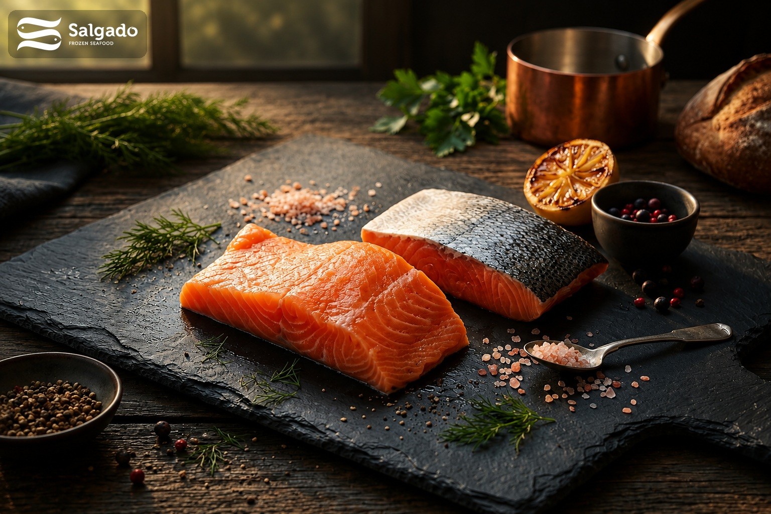Lomos de salmón