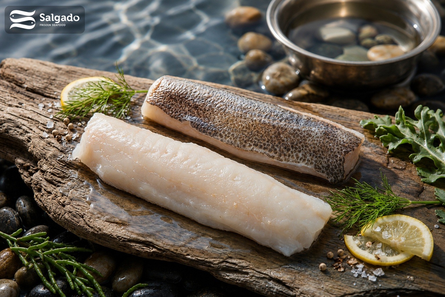 Lomos de bacalao
